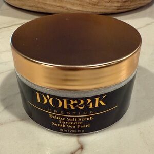 🌺Nvr used Opened to smell only! Prestige Deluxe Salt Scrub-Lavender-Sea Pearl🌺